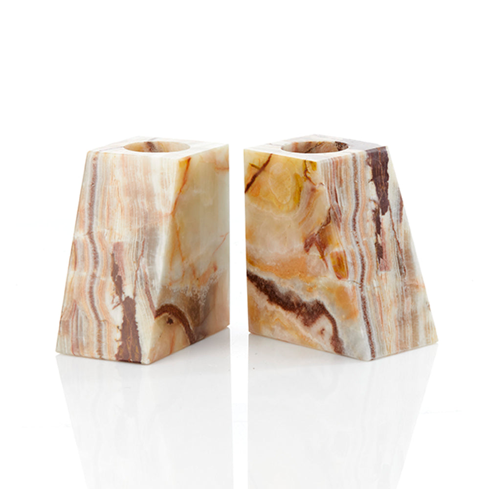 Onyx Bookends