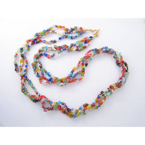 Glass Mosaic Necklace