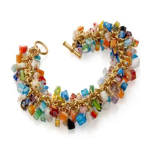 Glass Mosaic Bracelet