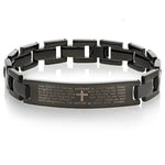 Men's Lord's Prayer ID Bracelet
