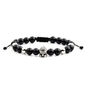 Men's Spartan Helmet Adjustable Bracelet