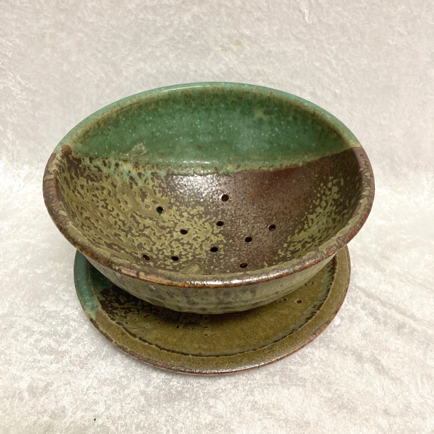 Berry Bowl Green Copper