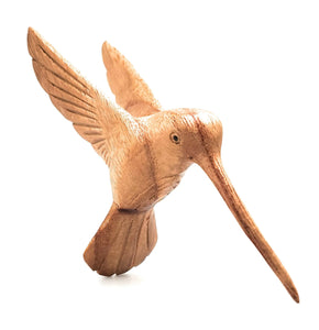 Hummingbird Carving