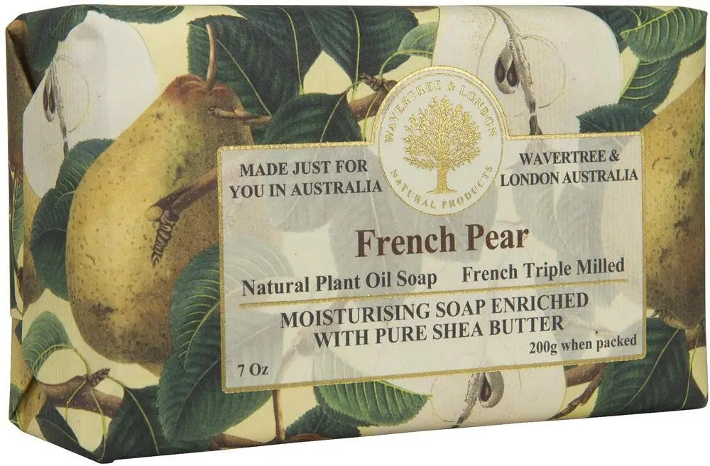 French Pear Natural Soap Bar