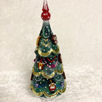Christmas Tree with Ornaments Matryoshka Green