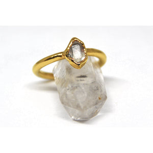 Herkimer Diamond Ring