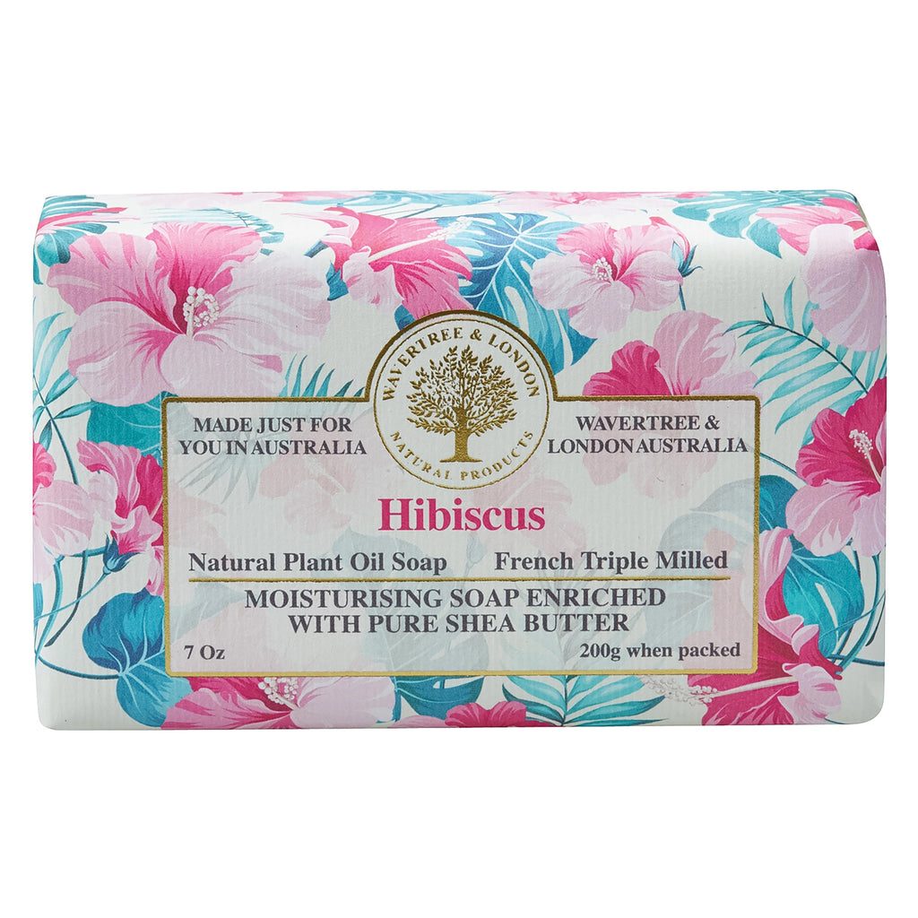 Hibiscus Soap Bar