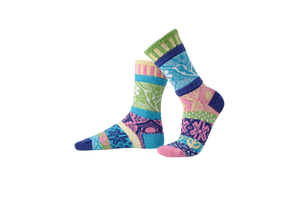 Solmate Crew Socks Hummingbird