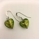 Foil Heart Earrings