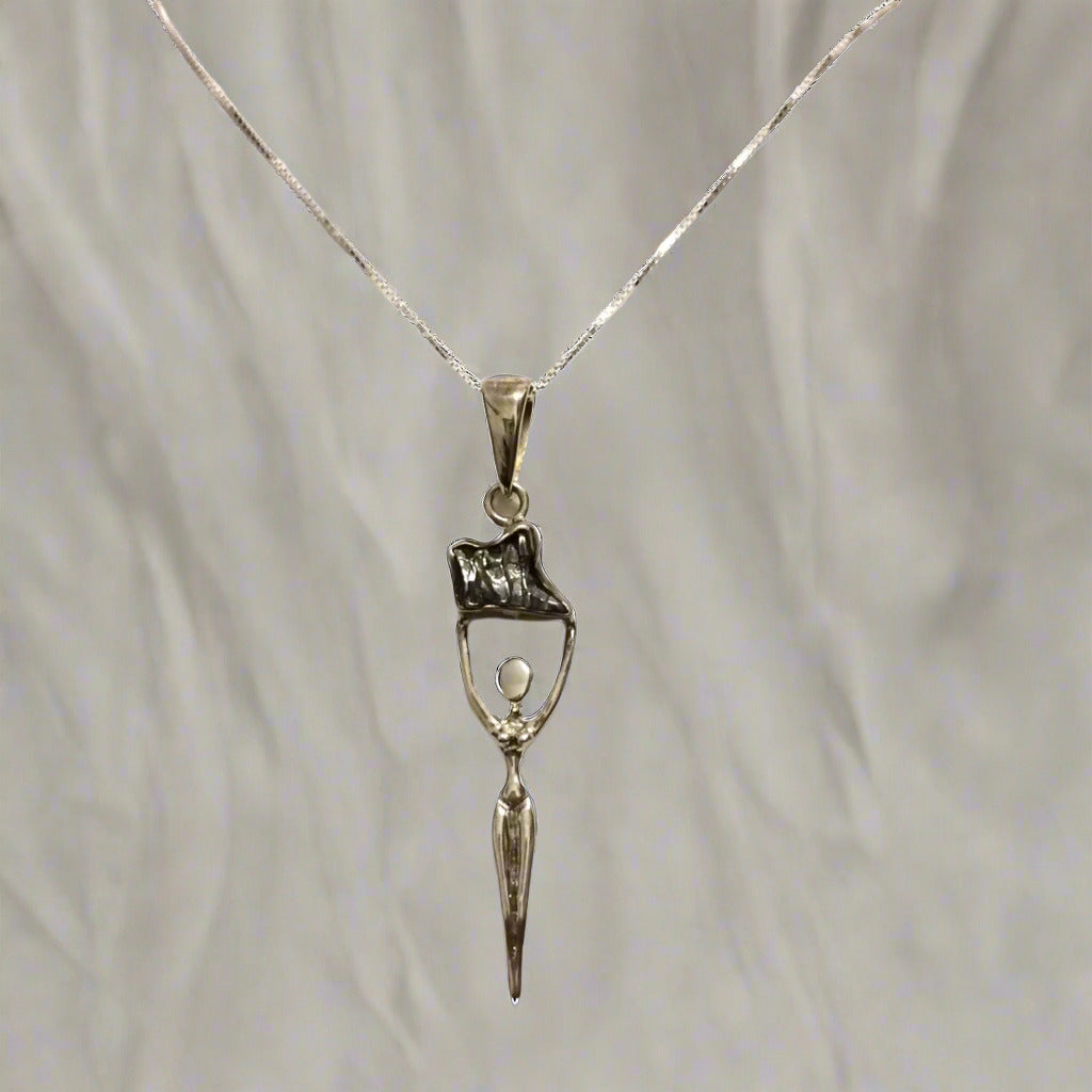 Meteorite Goddess Necklace