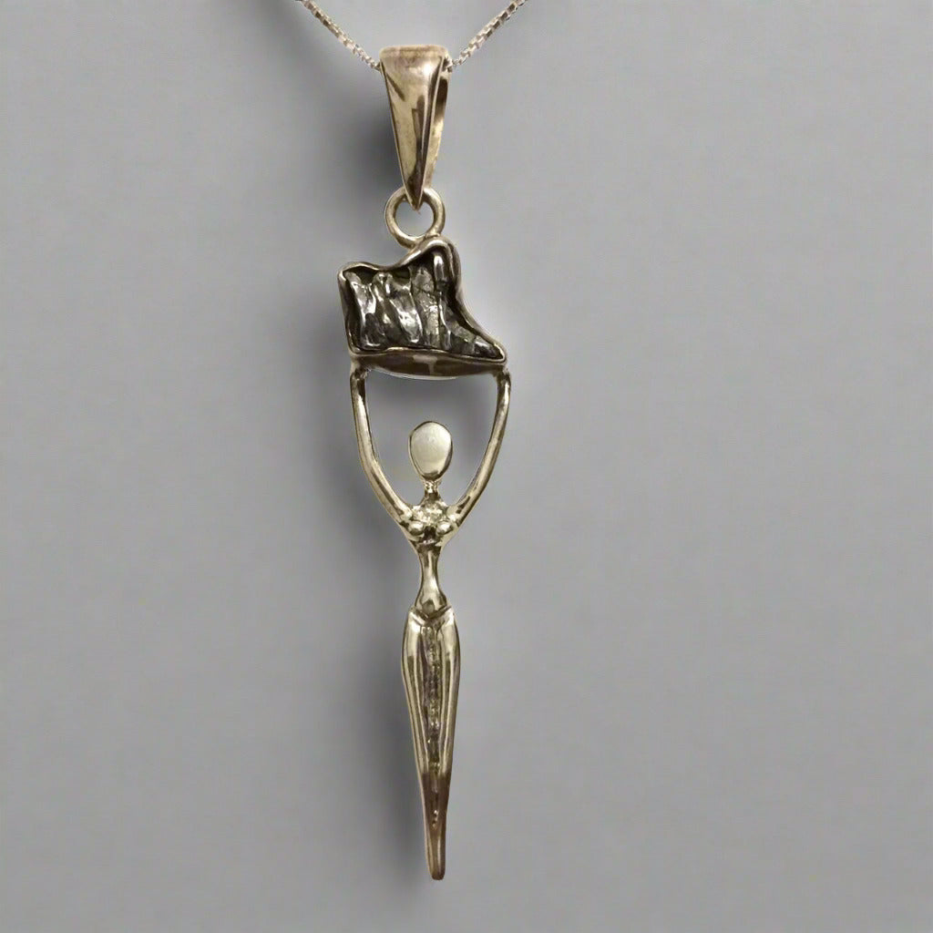 Meteorite Goddess Necklace
