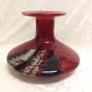 Red Orbit Vase