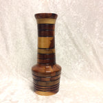 Multi Wood Vase