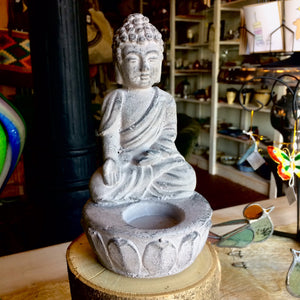 Sitting Buddha Votive