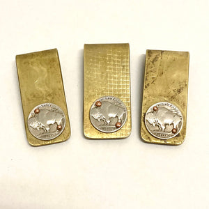 Buffalo Nickel Money Clip