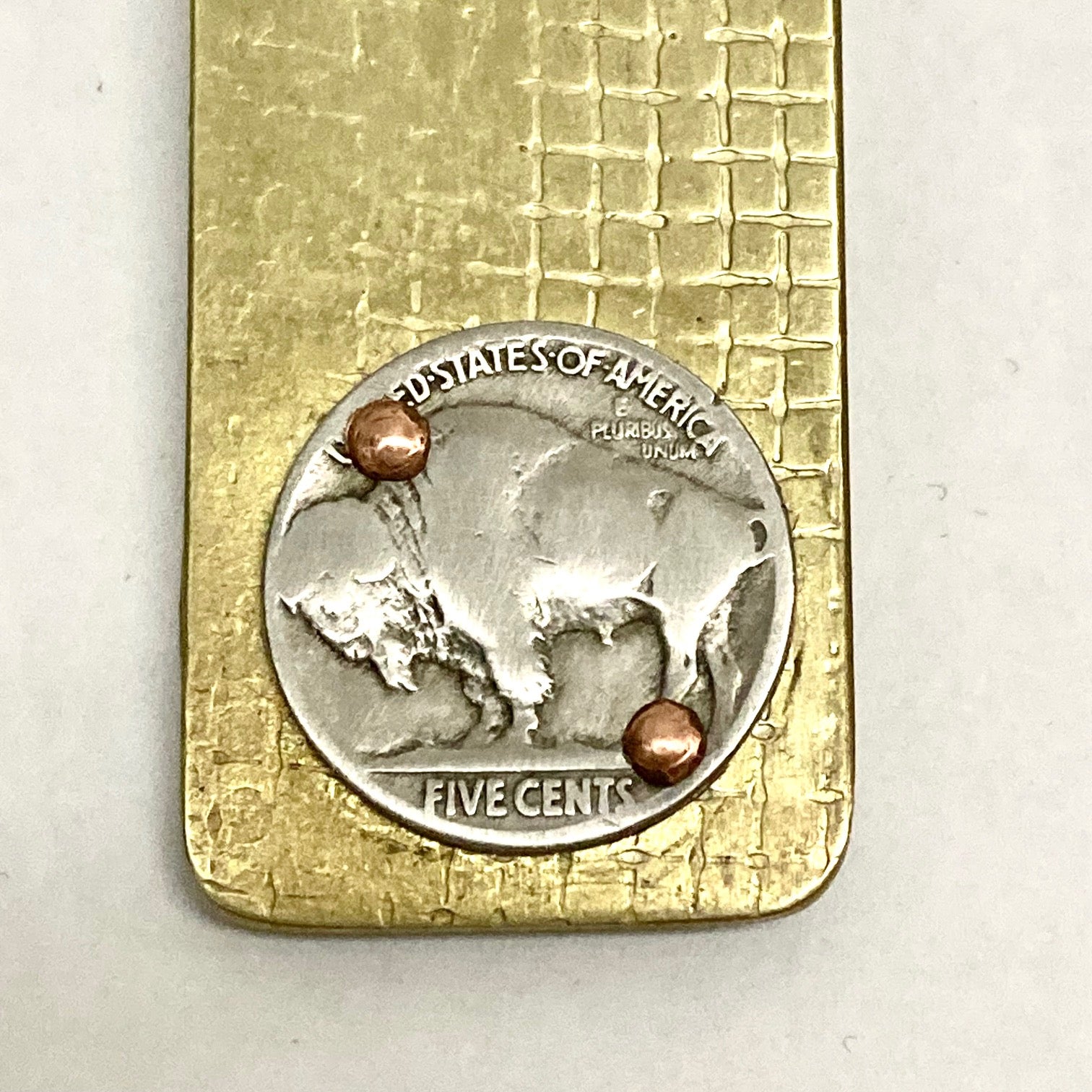 Buffalo Nickel Money Clip