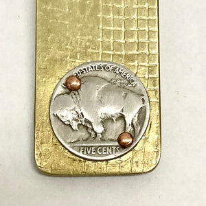 Buffalo Nickel Money Clip