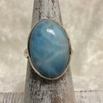 Oval Larimar Ring