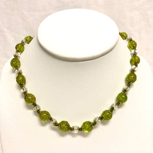Murano Glass Necklace 18"
