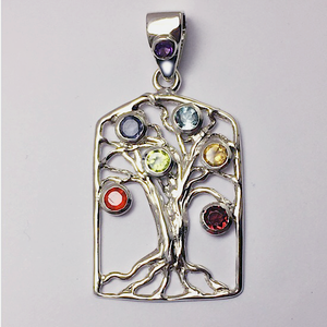 Tree of Life Chakra Necklace