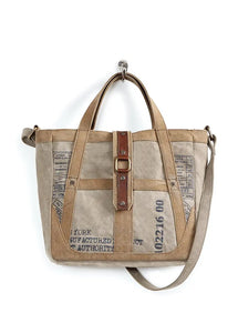 Portland Up-Cycled Canvas Crossbody