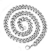Beveled Curb Chain Necklace