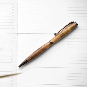 Burl Maple Narrator Pen