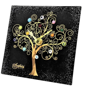 Tree of Life Desk Clock