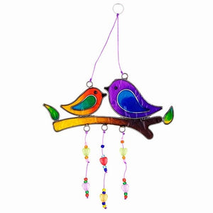Love Birds Suncatcher