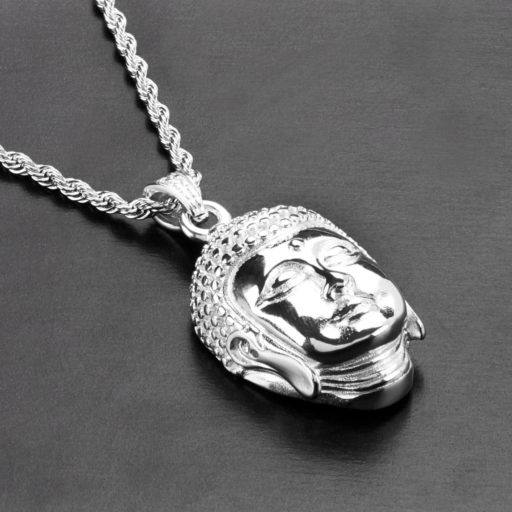 Stainless Buddha Necklace