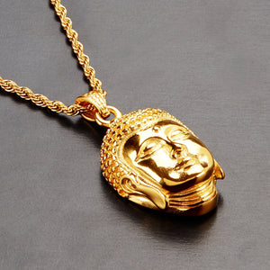 Gold Buddha Necklace