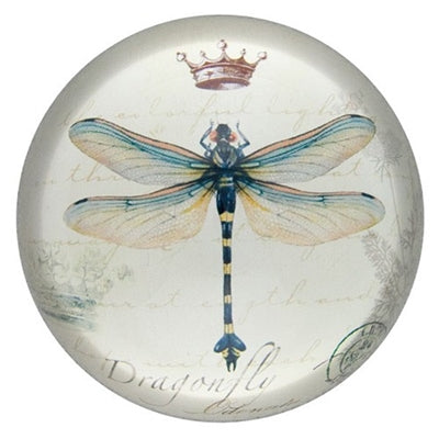 Crowned Dragonfly Paperweight