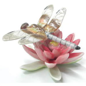 Dragonfly on Water Lily