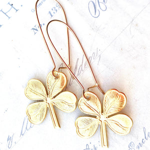 Lucky Shamrock Earrings
