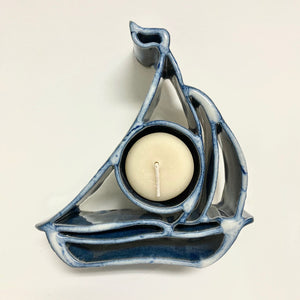 Sailboat Votive Holder