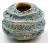 Blue Ocean Volcanic Ring Vase