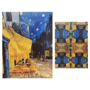 Café Terrace at Night Scarf
