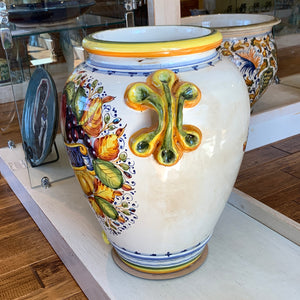 Tuscan Handmade Large Vase Umbrella Stand