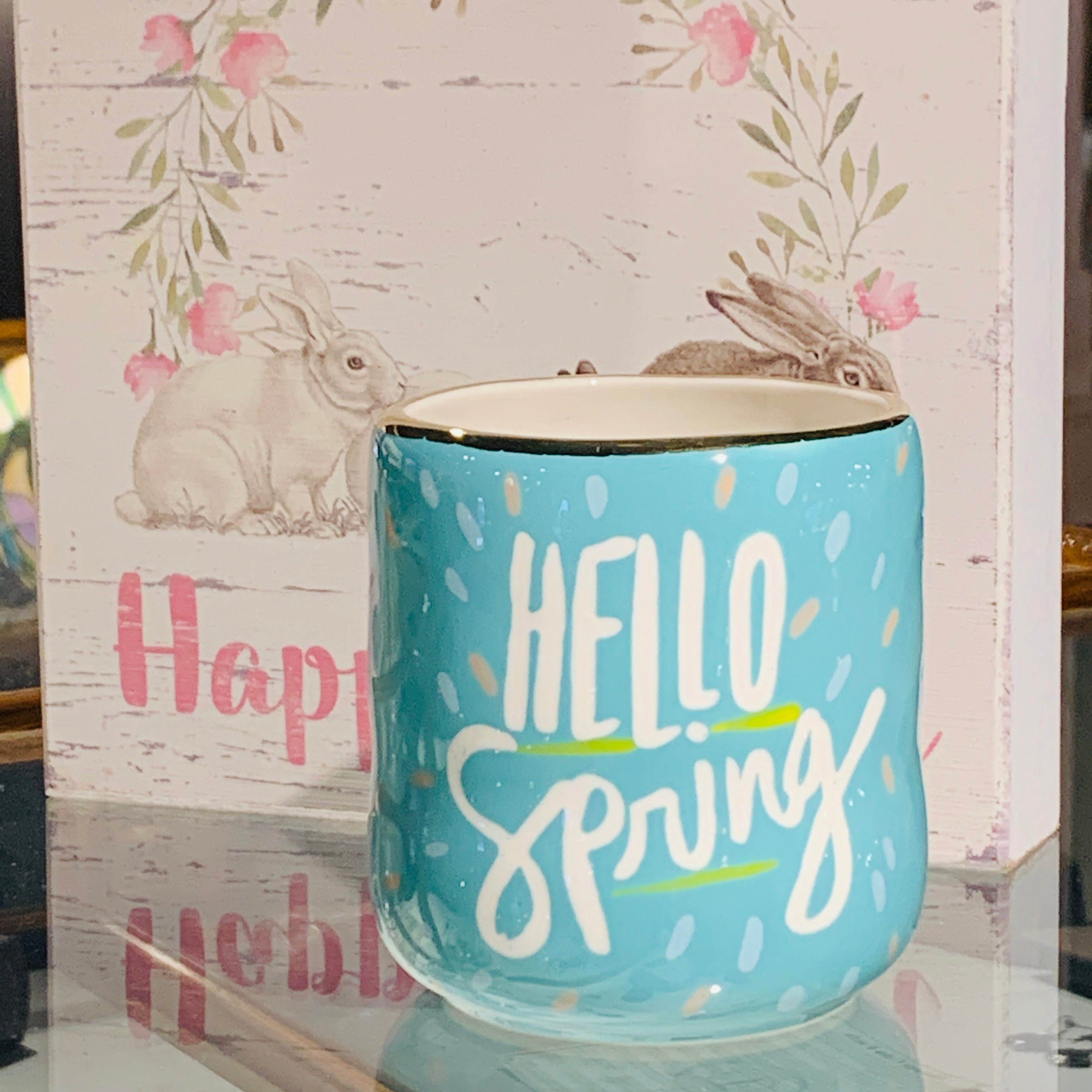 Hello Spring Planter / Vase