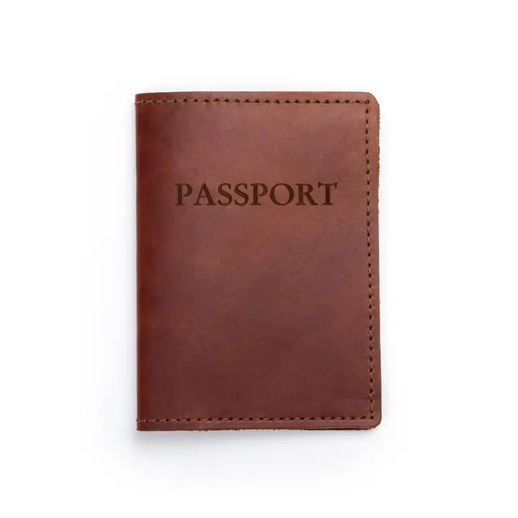 Passport Cover Saddle Leather